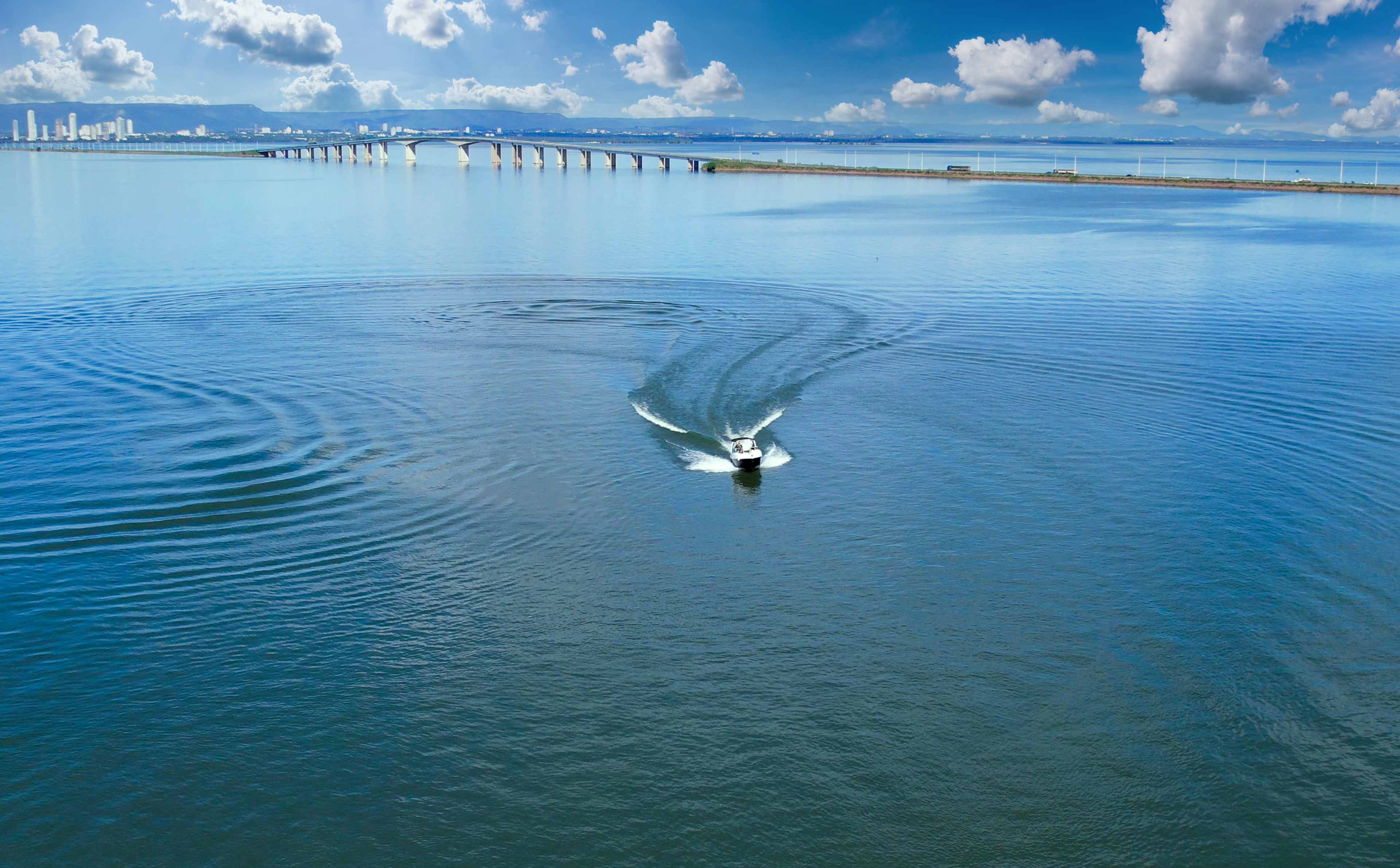 Boat on Calm Water